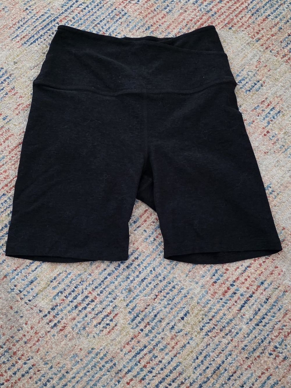 Beyond Yoga Black High-Rise Bike Shorts, M, EUC